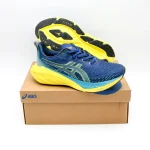 Asics Novablast 4 - Blue/Yellow