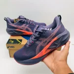 Asics Novablast 5 Greyish Purple/Coral Reef