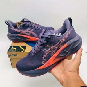 Asics Novablast 5 Greyish Purple/Coral Reef