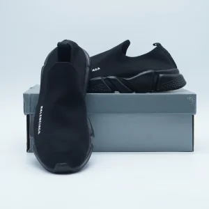 The Balenciaga Speed Sock Low Sneakers "Black"