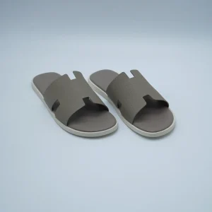 Hermes Men's Slides "Grey"