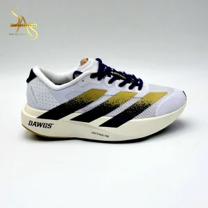 The adidas ADIZERO EVO SL Shoe redefines lightweight performance, delivering speed, comfort, and responsiveness in a sleek package built for serious runners. Designed under the prestigious Adizero family, this shoe combines innovation and minimalism to help athletes push their limits with every stride. The upper features engineered mesh construction for superior breathability and a barely-there feel, ensuring your feet stay cool and supported during intense runs. Its snug, race-ready fit provides a locked-in sensation without compromising flexibility.