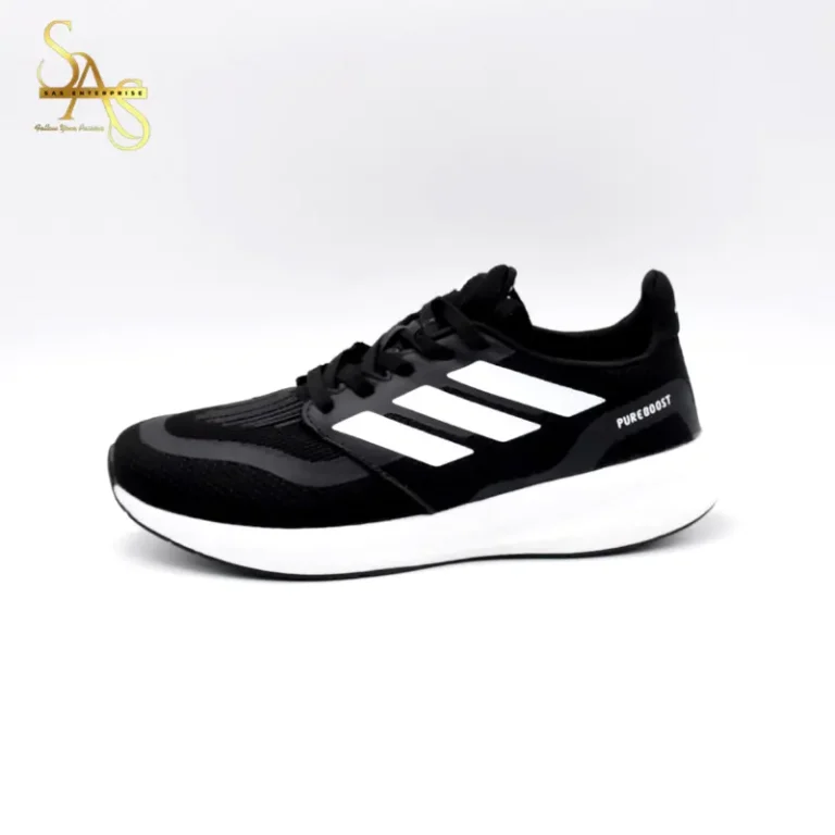 The Adidas PureBOOST Running Shoe is designed to deliver a natural and responsive running experience, blending comfort, style, and performance in every stride. Engineered with Adidas’ signature BOOST midsole, it provides exceptional energy return—each step feels light, springy, and powerful. The cushioning adapts to your movement, offering a smooth transition from heel to toe, making it ideal for both short jogs and longer runs.