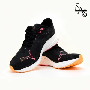 The Puma Magnify Nitro Tech 2 Running Shoes redefine comfort and performance for long-distance runners seeking superior cushioning and support. Engineered with NITRO™ foam technology, this updated version delivers enhanced responsiveness and a softer ride, ensuring every stride feels light and energetic. The advanced foam composition offers exceptional shock absorption, reducing impact on joints while maximizing energy return for a smoother, more efficient run.