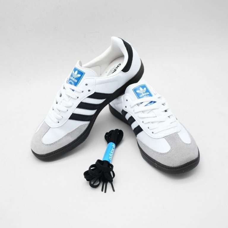 The Adidas Samba stands as one of the most legendary and timeless sneakers ever created, combining vintage charm with modern lifestyle appeal. Originally designed as an indoor soccer shoe, the Samba has evolved far beyond the sports world and become an essential style icon across generations. Its signature low-top silhouette, clean lines, and minimalistic design create a refined look that pairs effortlessly with any outfit—whether you prefer casual streetwear, athletic fits, or even something slightly more polished. The smooth leather upper and suede toe cap not only enhance durability but also add a textured contrast that elevates its visual appeal.