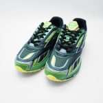 The Reebok Premier Road Ultra is a bold expression of performance-inspired design blended with contemporary street style. Rooted in Reebok’s running heritage, this sneaker reimagines classic road-running silhouettes with a futuristic edge, making it a standout choice for modern lifestyles. The upper features a dynamic mix of synthetic and textile materials, creating a layered, three-dimensional look that adds depth and visual interest. Its structured build not only enhances style but also provides reliable support for everyday wear.